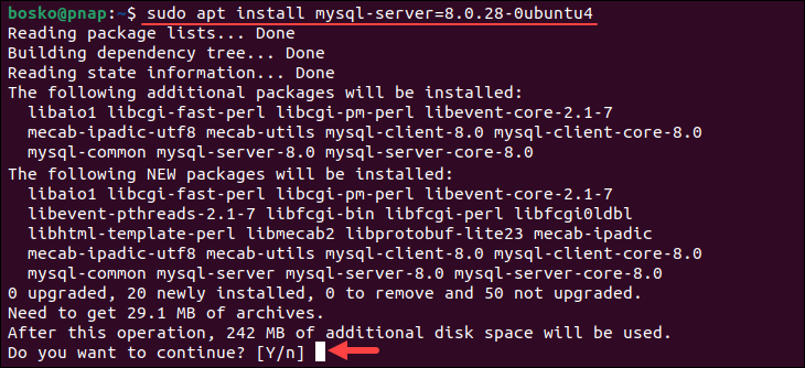 Installing a specific package version with APT.